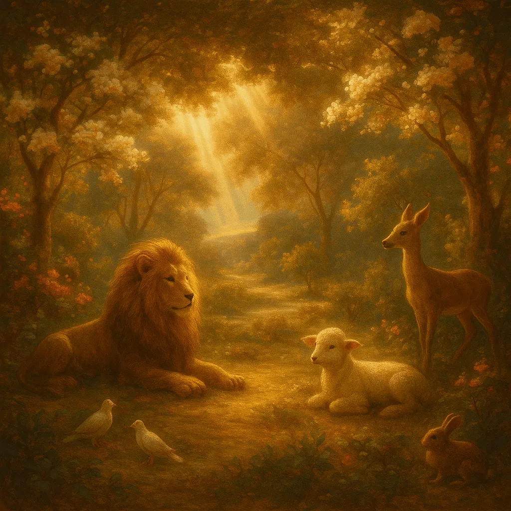 Adam and Eve in the Garden of Eden